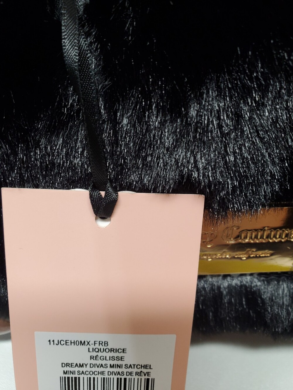 Juicy Couture Liquorice Dreamy Divas Mini Satchel. - Picture 7 of 7